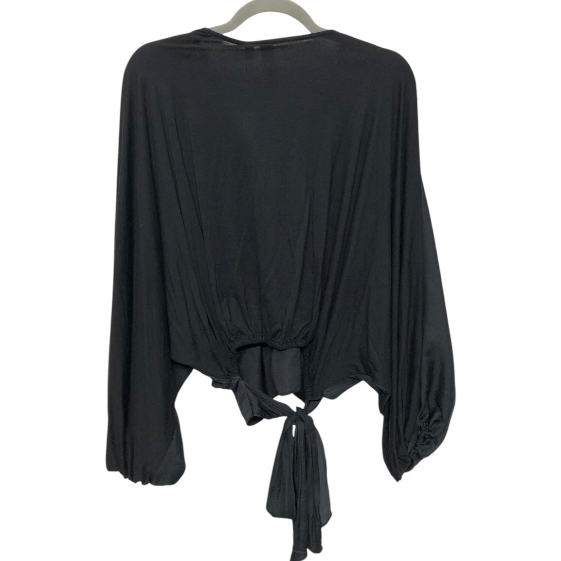 Blouse Ls By Dolan Left Coast In Black, Size:L