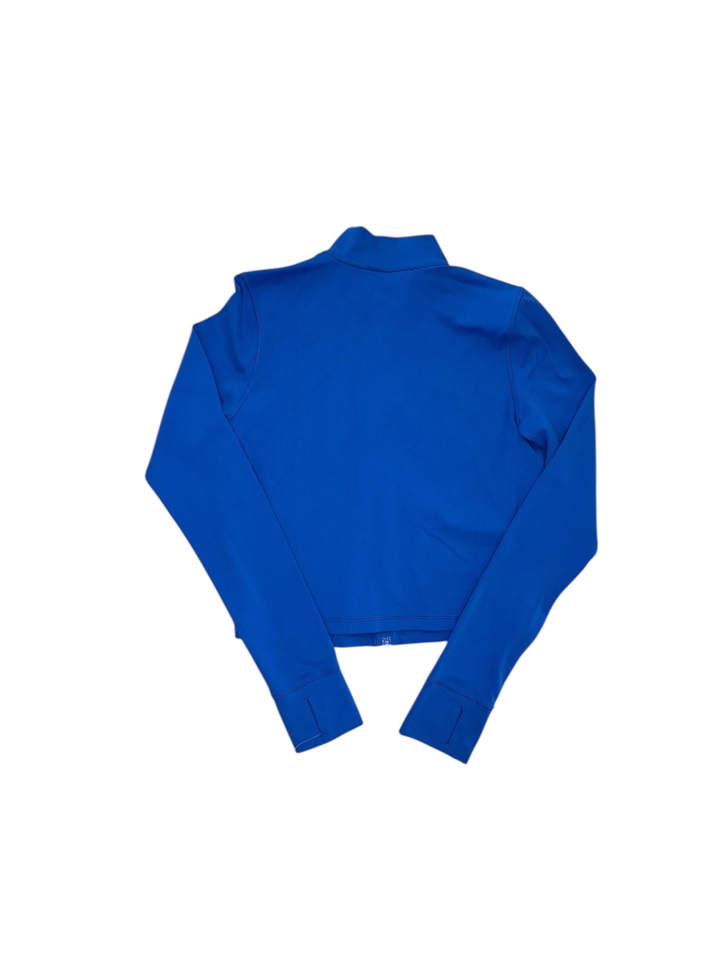 Athletic Jacket By Crz Yoga In Blue, Size:M