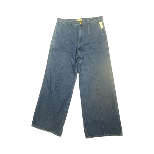 Jeans Wide Leg By Madewell In Blue, Size:12