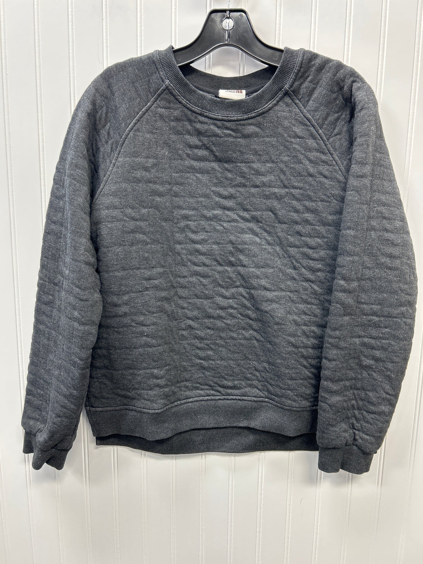 Athletic Sweatshirt Crewneck By The North Face In Grey, Size:M