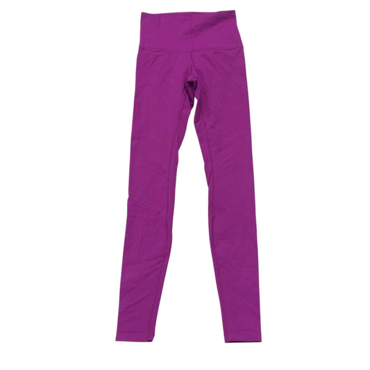 Athletic Leggings By Lululemon In Pink, Size:6