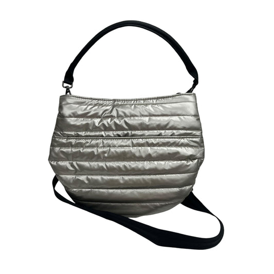 Crossbody By Think Royln In Silver, Size:Large