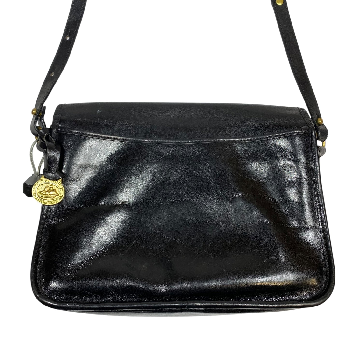 Crossbody Designer By Brahmin In Black, Size:Small