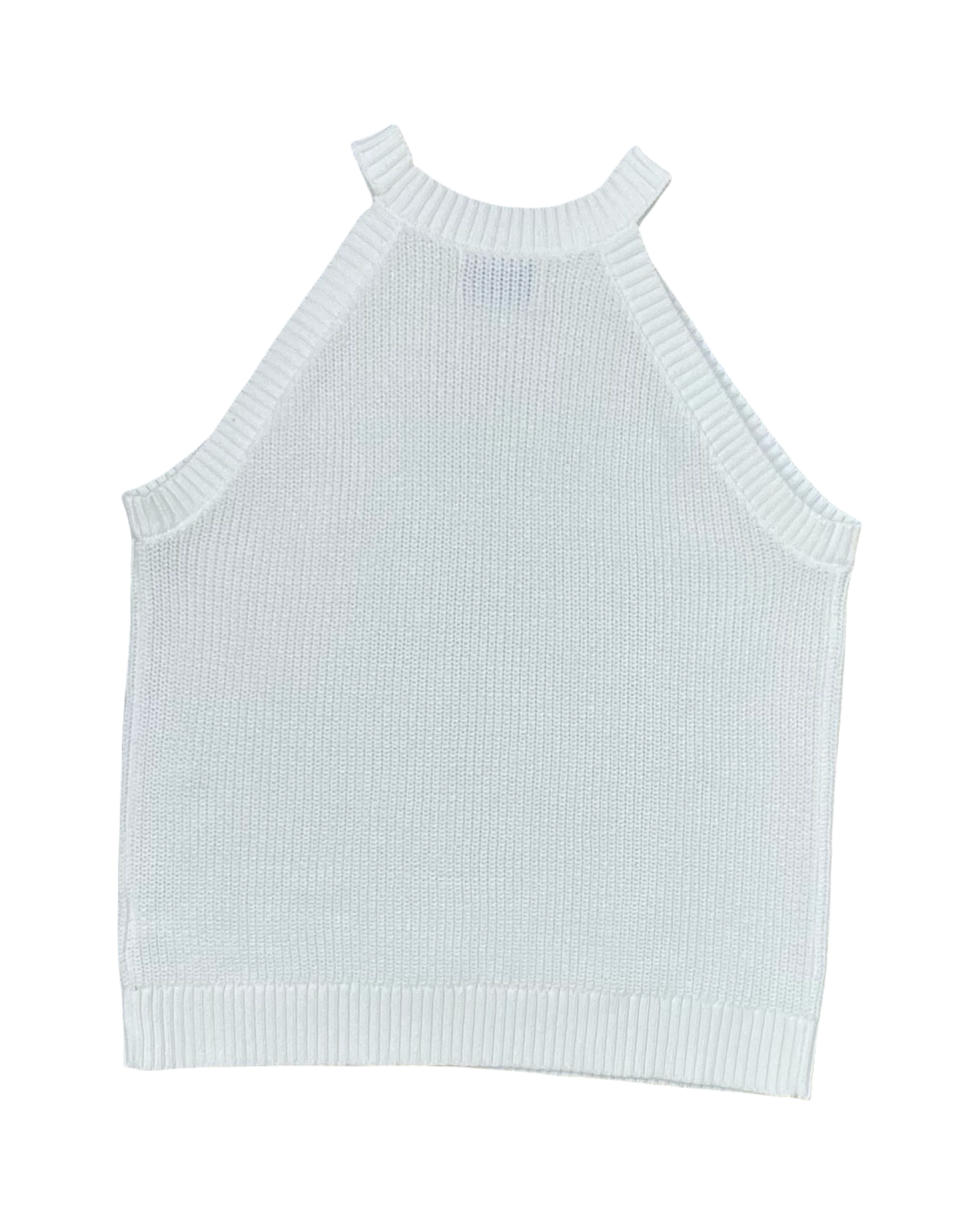 Top Sleeveless By Old Navy In White, Size:L