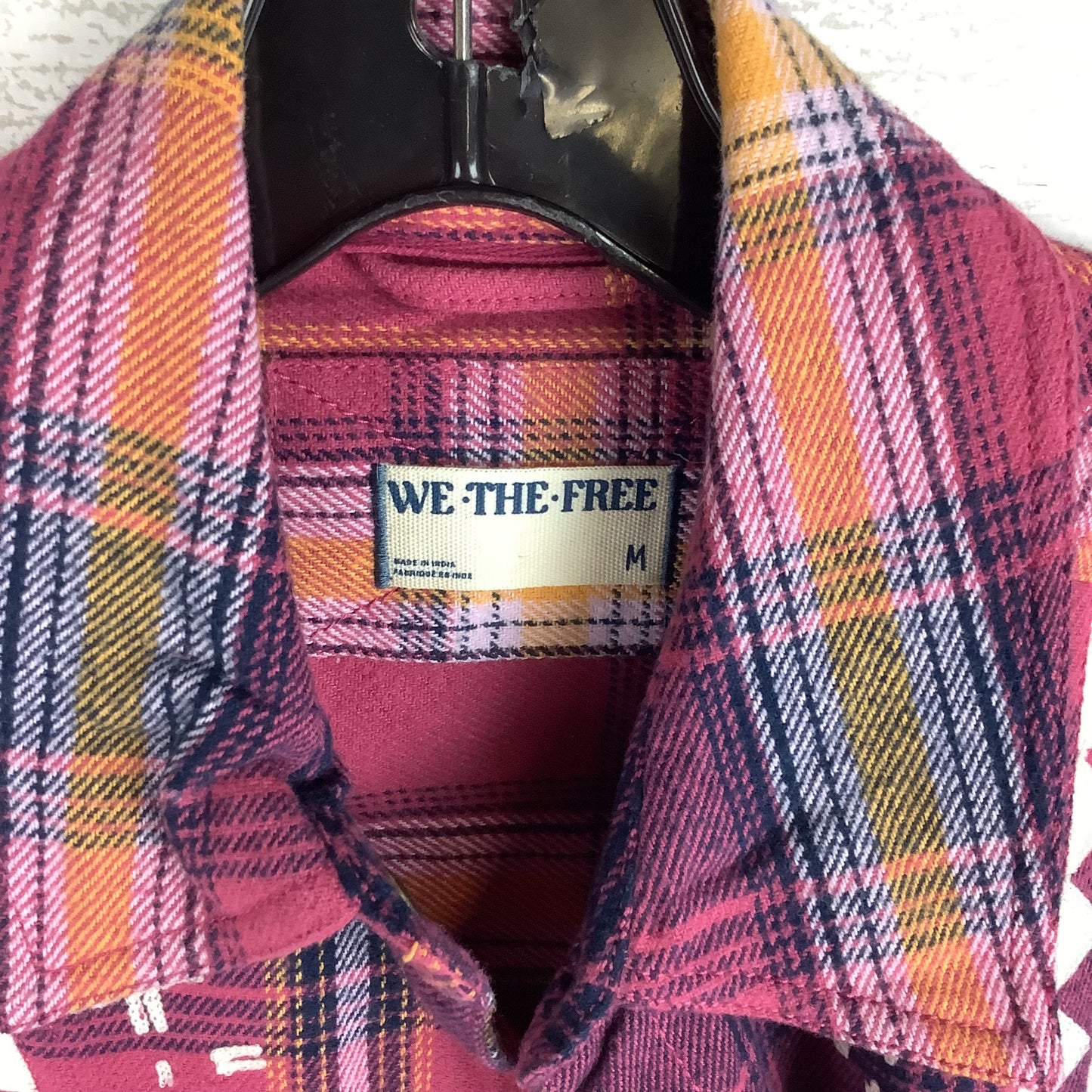 Jacket Shirt By We The Free In Pink, Size: M