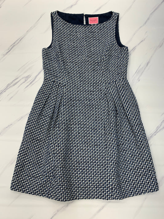 Dress Designer By Kate Spade In Blue & White, Size:12