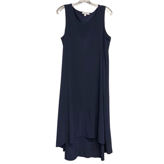 Dress Casual Maxi By Chicos In Navy, Size:M