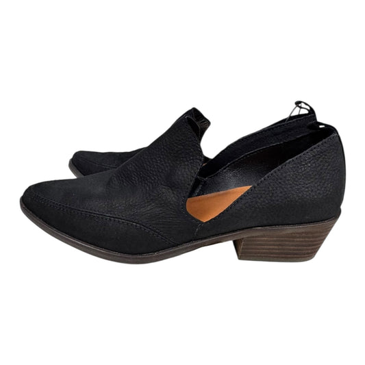Shoes Heels Block By Lucky Brand In Black, Size:7