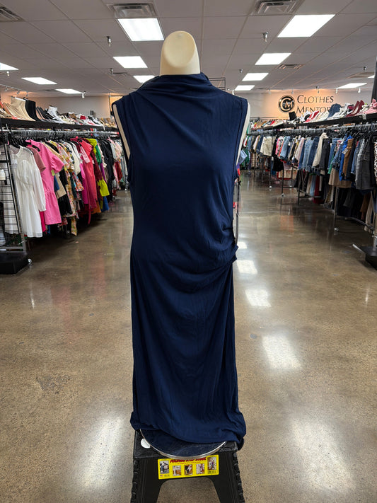Dress Casual Maxi By Electric & Rose In Navy, Size:L
