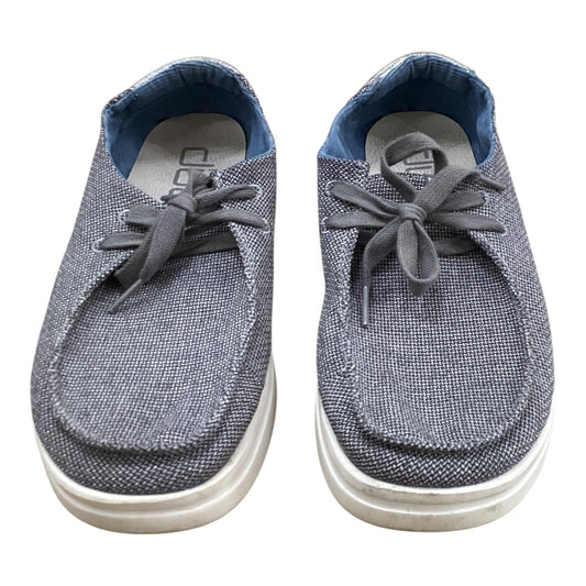 Shoes Athletic By Hey Dude In Grey, Size:10