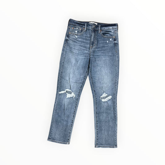 Jeans Skinny By Daze In Blue Denim, Size:6