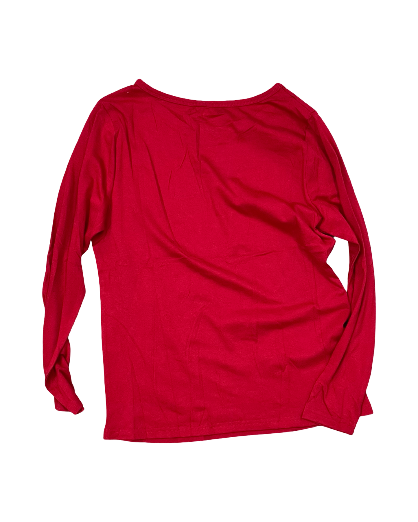 Top Ls Basic By Clothes Mentor In Red, Size:S