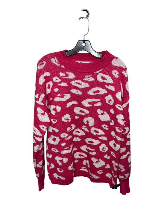 Sweater By Andree By Unit In Animal Print, Size: S