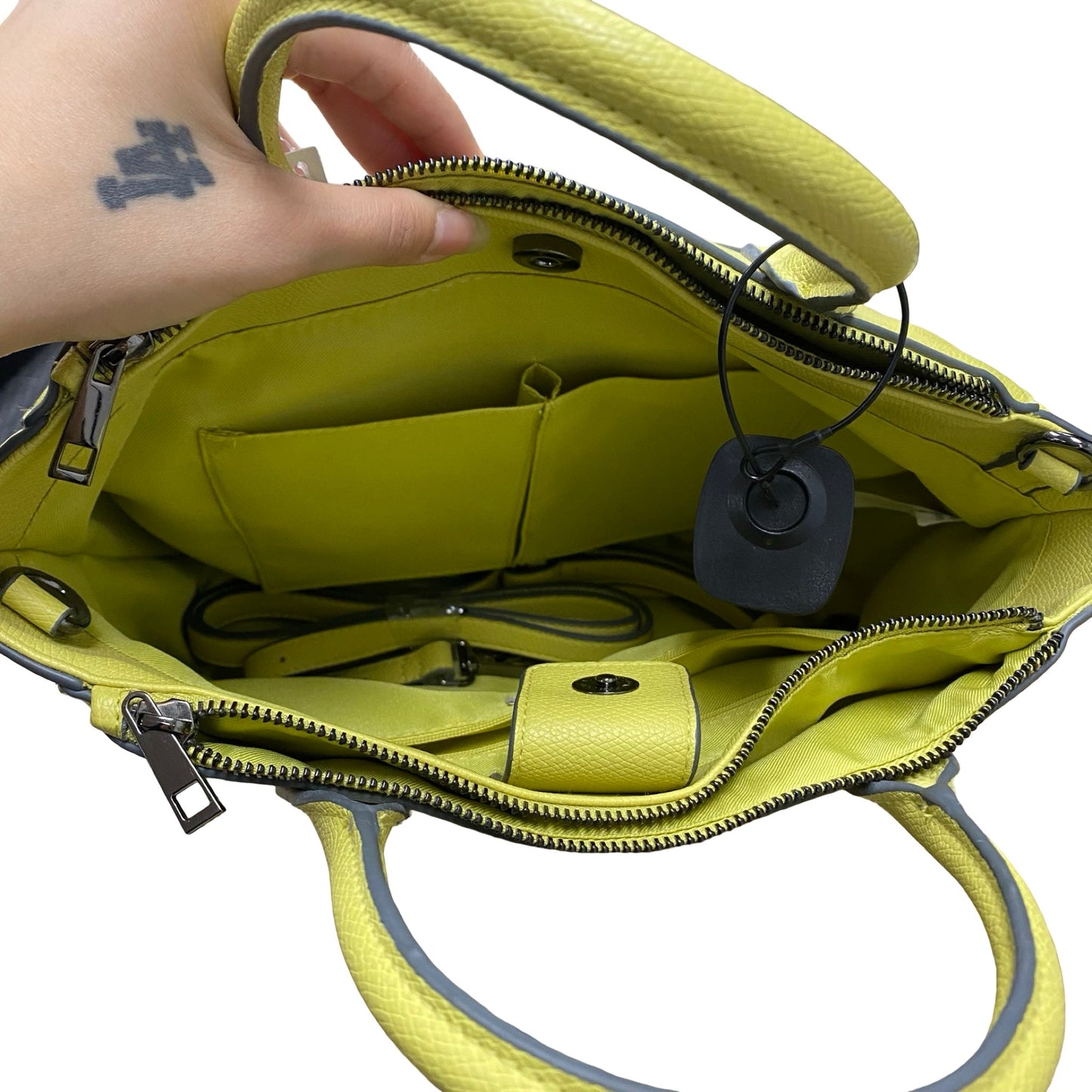 Handbag By A New Day In Yellow, Size:Medium