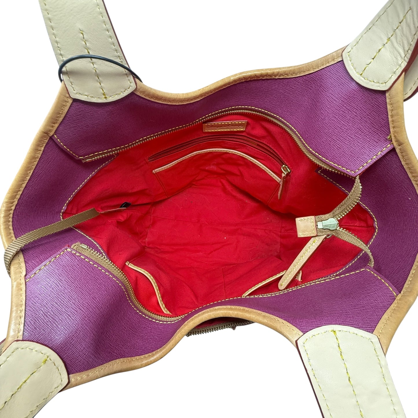 Maddie Shoulder Bag In Violet Quartz Designer By Dooney And Bourke, Size: Medium