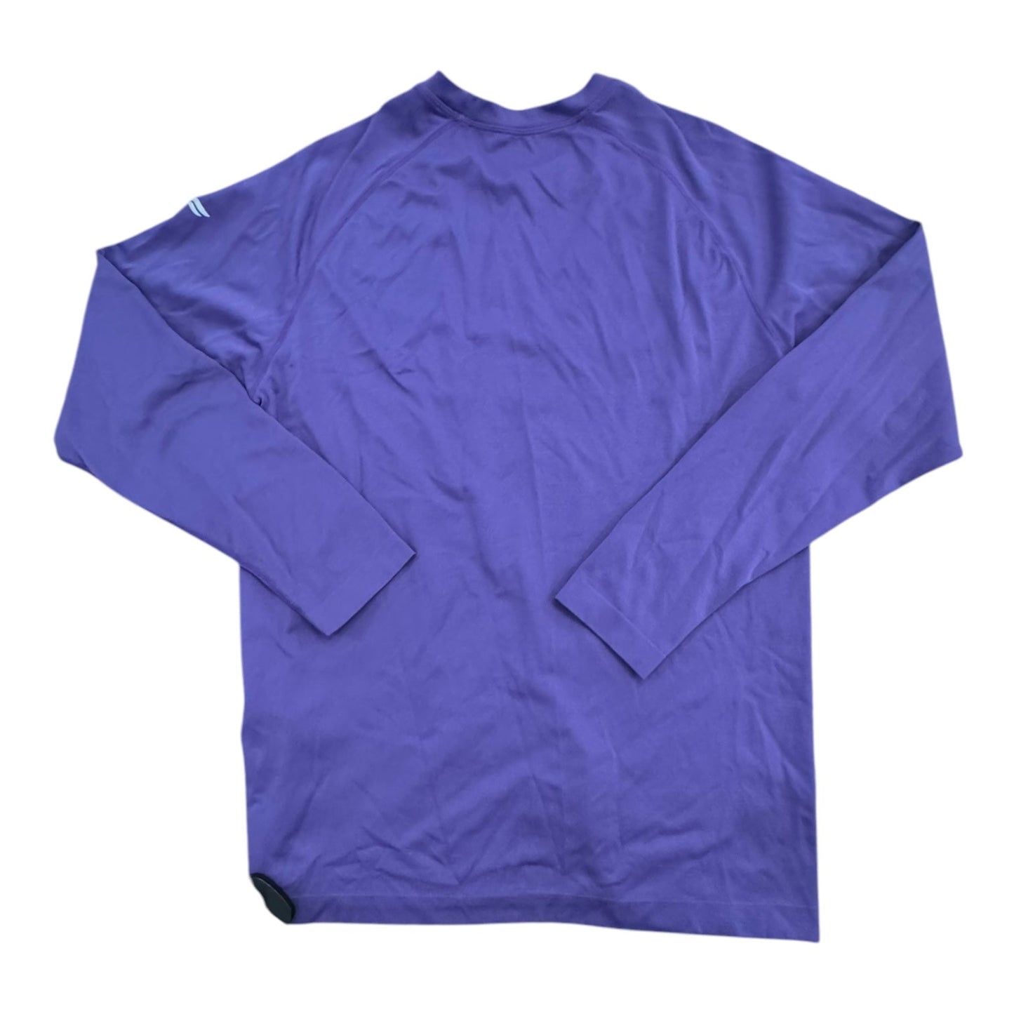 Athletic Top Ls Crewneck By Fabletics In Purple, Size:M