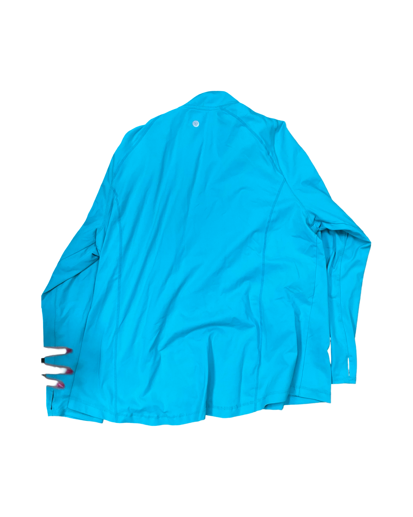 Athletic Jacket By Livi Active In Teal, Size:1X