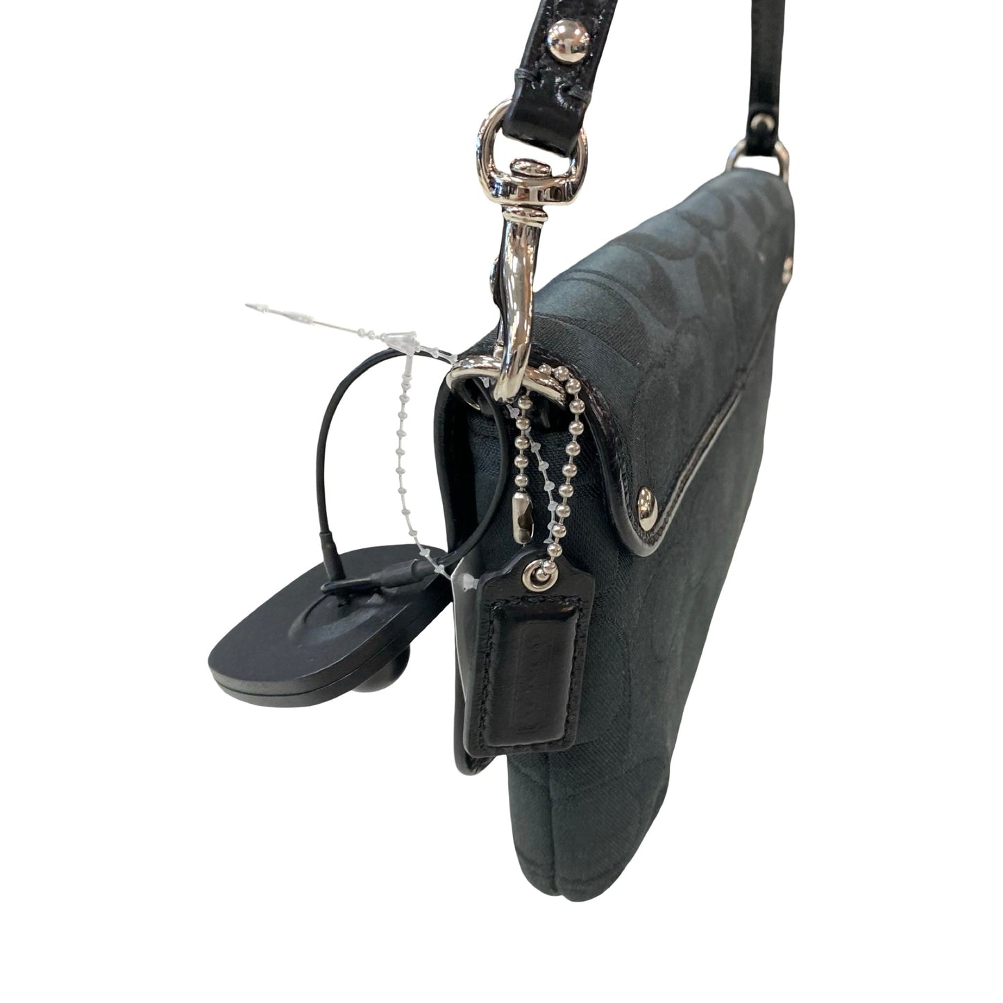 Handbag Designer By Coach In Black, Size:Small