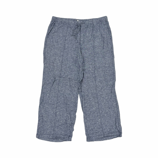 Pants Linen By Gap In Blue, Size:Xl