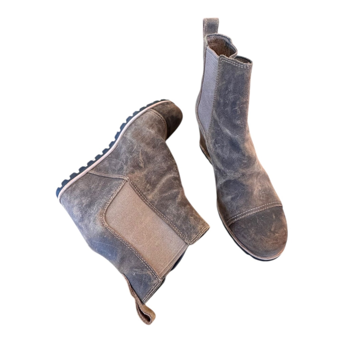 Boots Designer By Ugg In Brown, Size:8.5