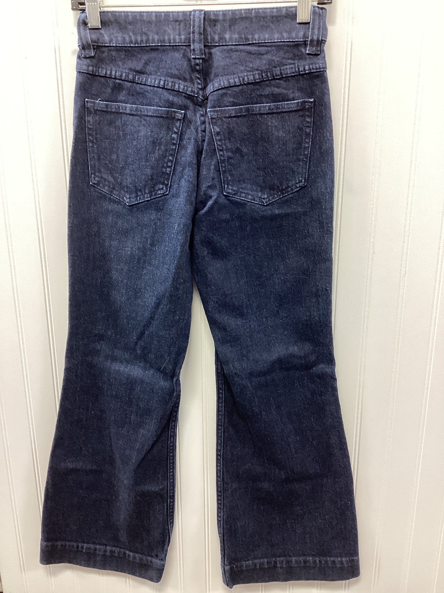 Jeans Boot Cut By J. Crew In Blue Denim, Size:0