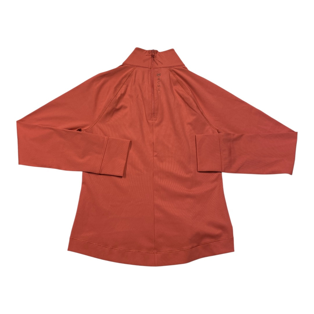 Athletic Top Ls Collar By Under Armour In Peach, Size:Xs
