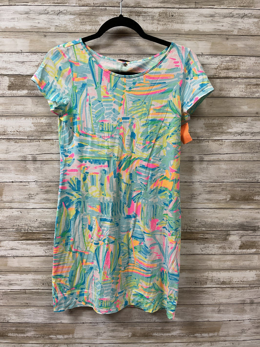 Dress Designer By Lilly Pulitzer In Blue & Yellow, Size:Xs