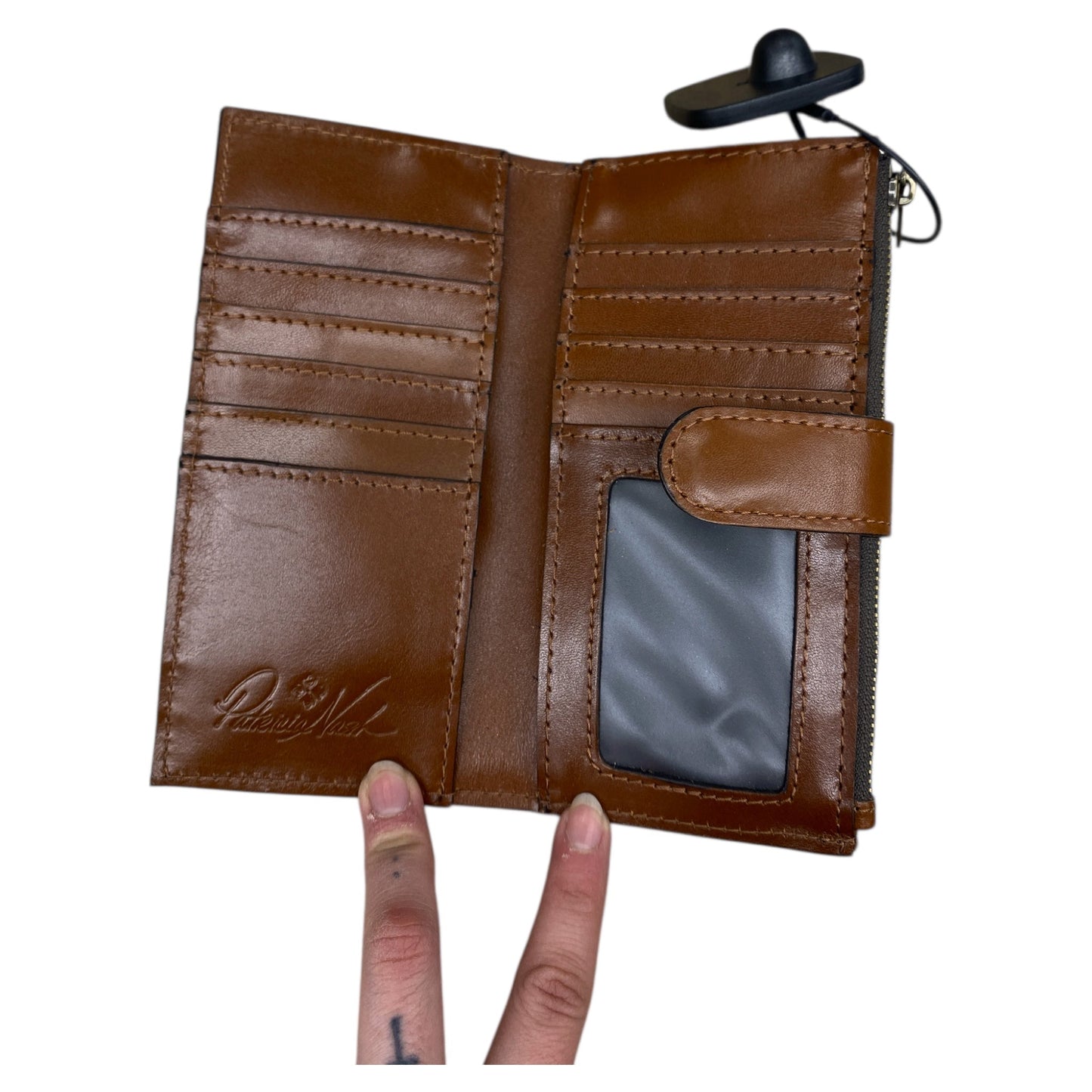 Wallet Designer By Patricia Nash In Brown, Size:Medium