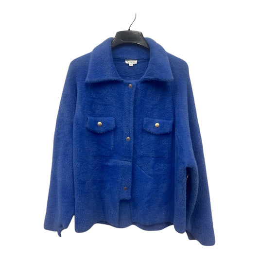 Jacket Shirt By Cme In Blue, Size:M