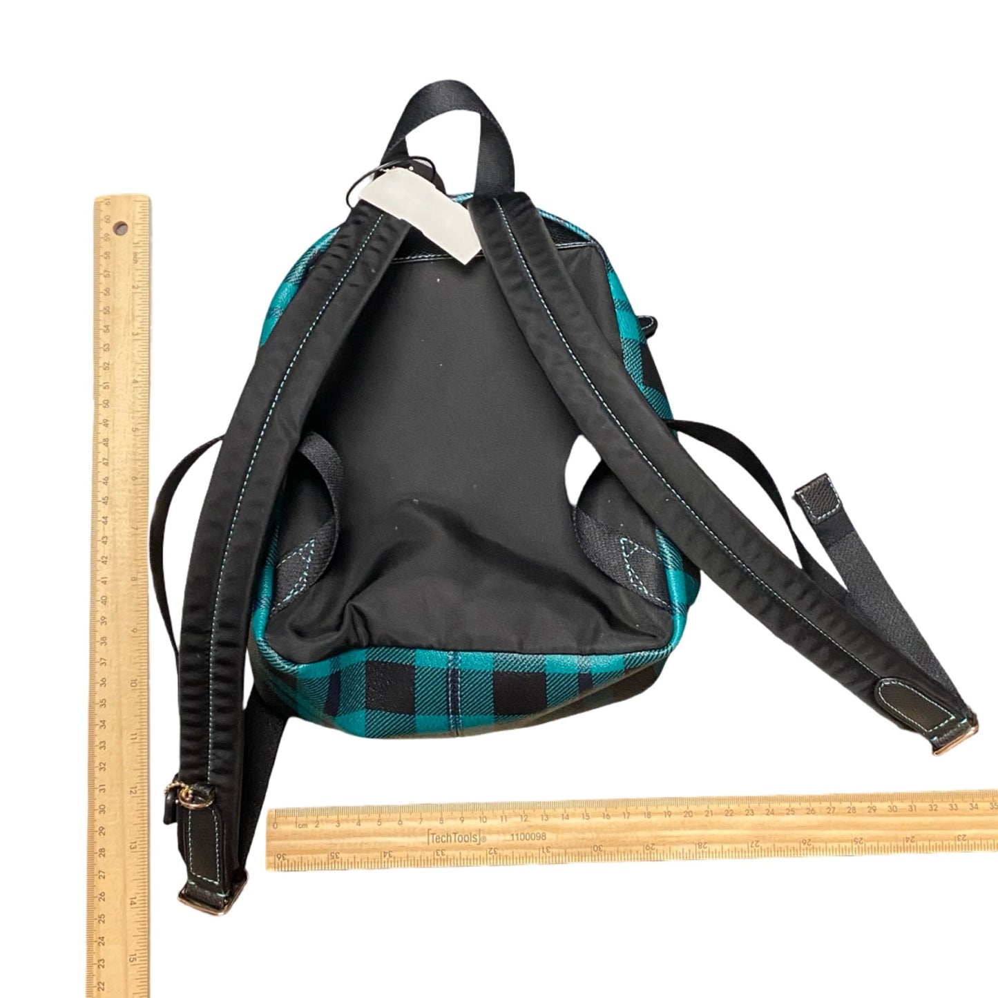 Backpack Designer By Coach In Black & Green, Size:Small