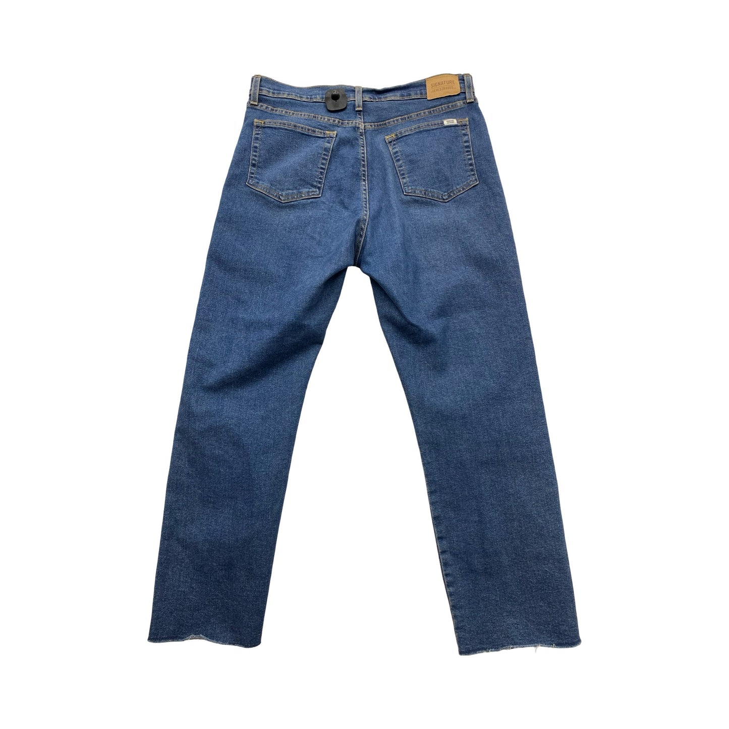 Jeans Straight By Levis In Blue, Size:12