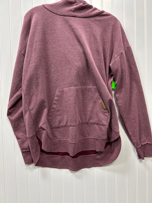 Sweatshirt Hoodie By Maurices In Purple, Size:M