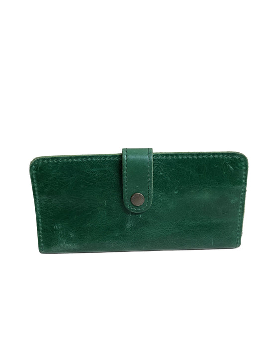 Wallet Leather By Portland Leather In Green, Size:Medium