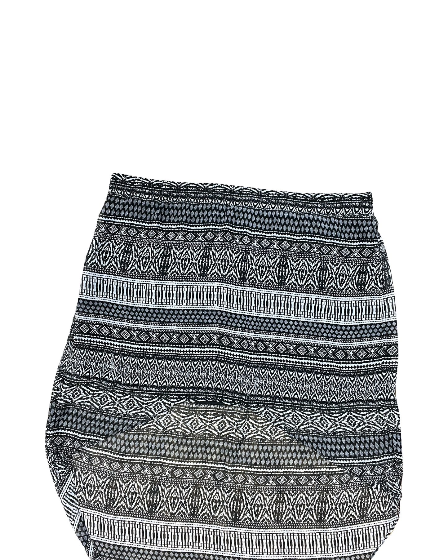 Skirt Midi By Maurices In Black & White, Size:3X