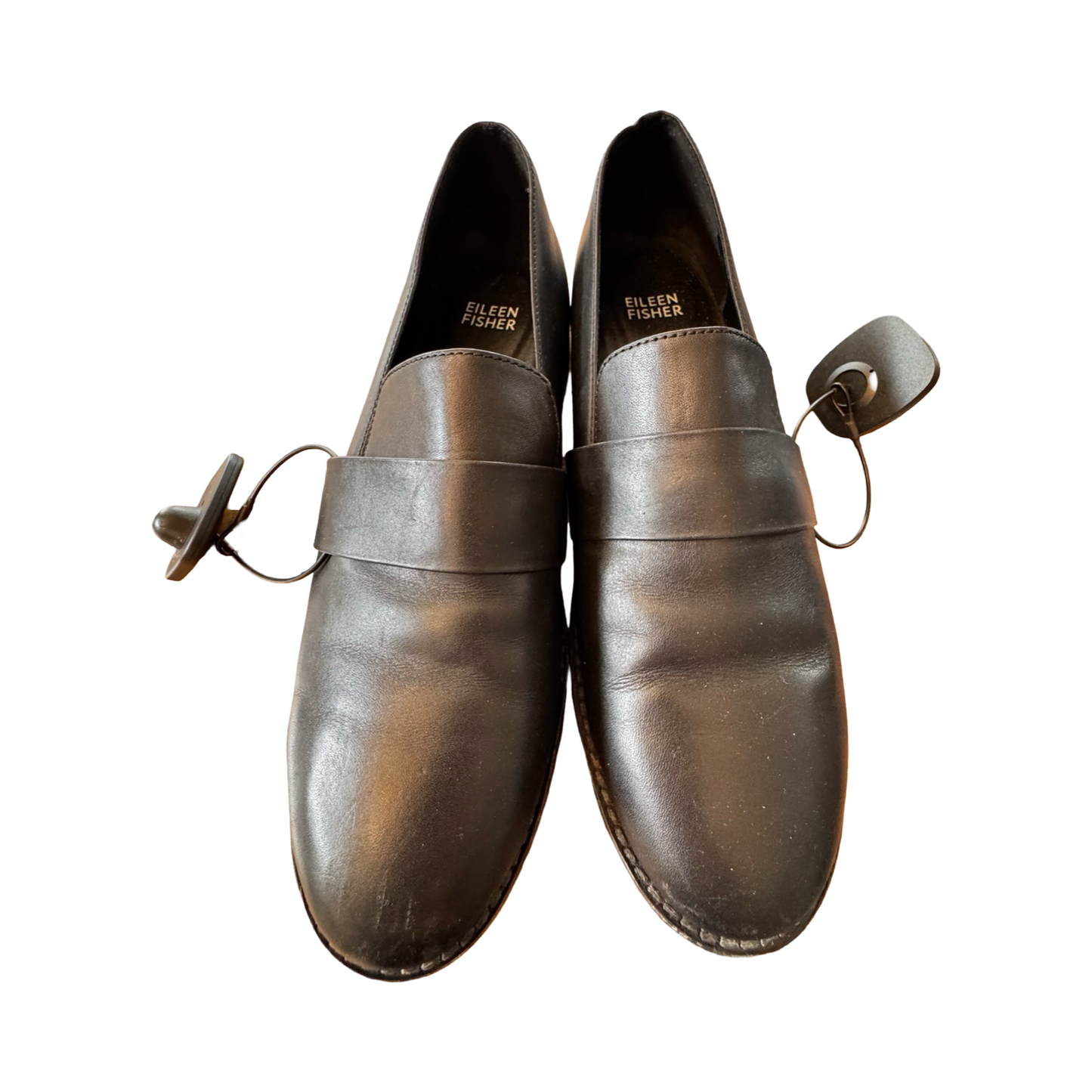 Shoes Designer By Eileen Fisher In Black, Size:7.5