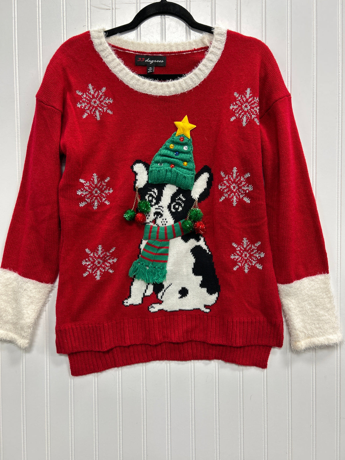 Sweater By Clothes Mentor In Red, Size:M