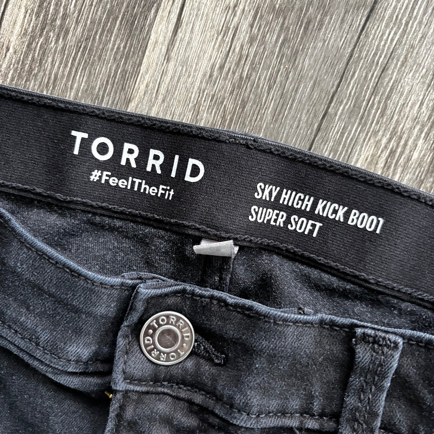 Jeans Bootcut By Torrid In Black, Size: 10