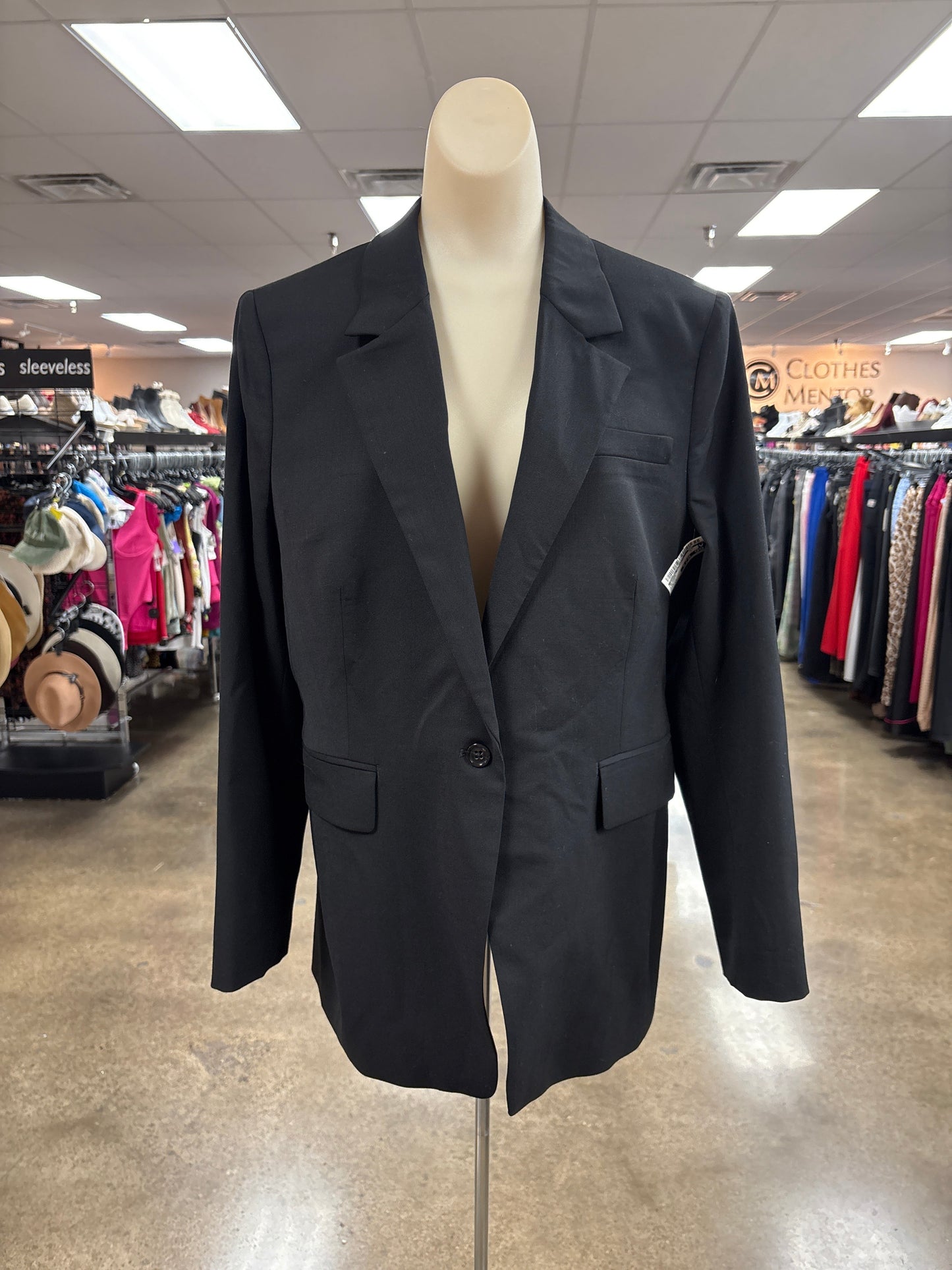 Blazer By Banana Republic In Black, Size:14