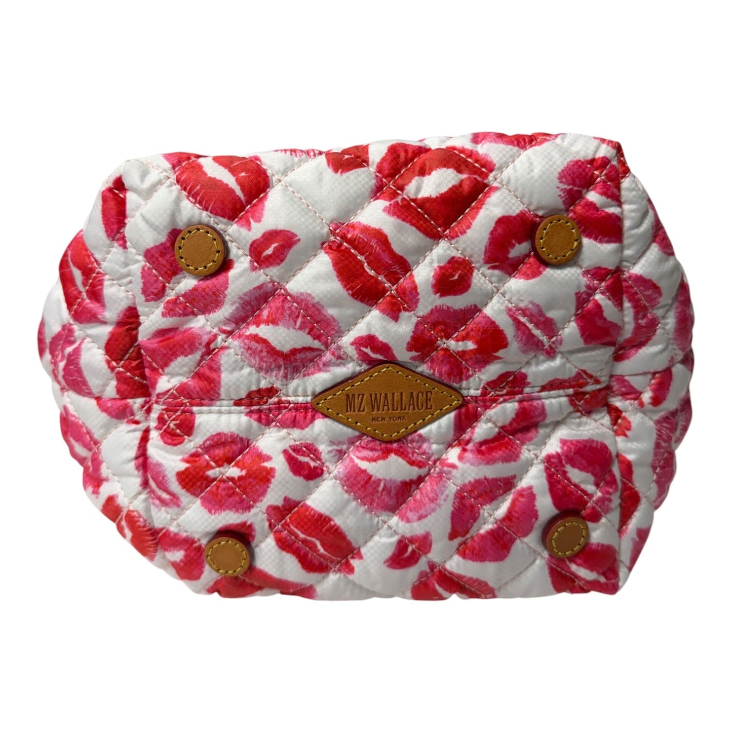 Handbag By Mz Wallace In Pink & Red, Size:Small