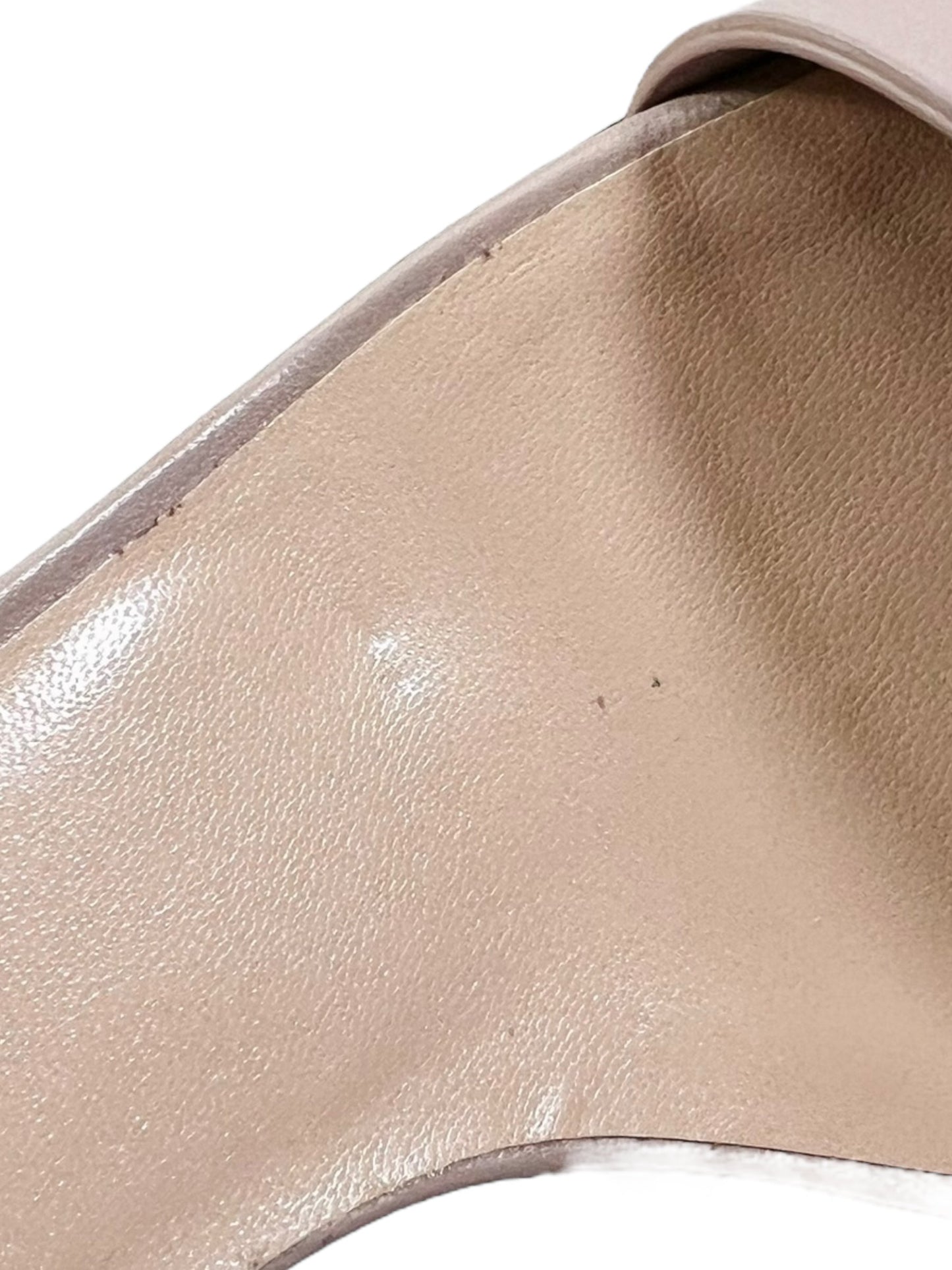 Sandals Luxury Designer By Valentino-garavani In Taupe, Size: 6.5