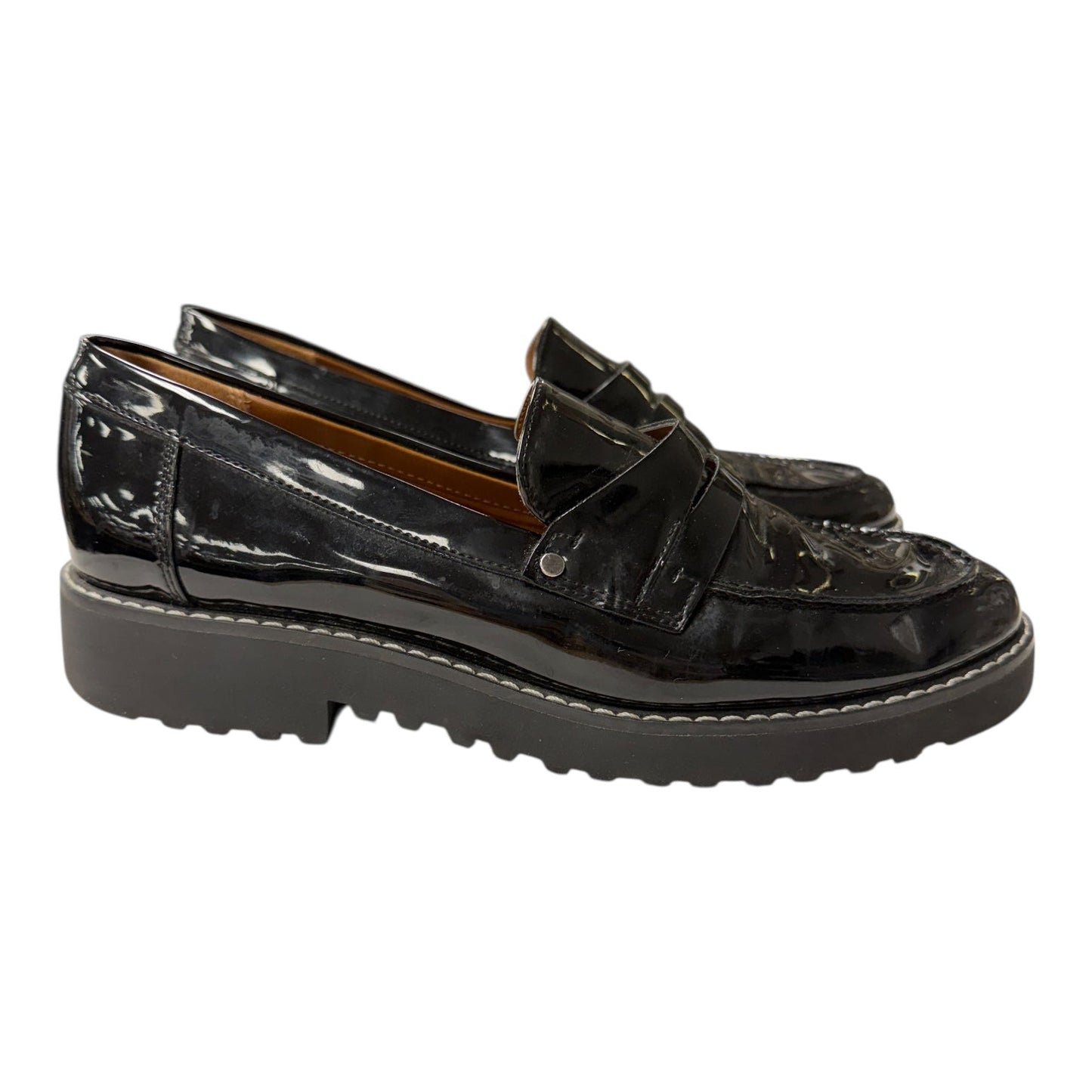 Shoes Flats By Franco Sarto In Black, Size:8