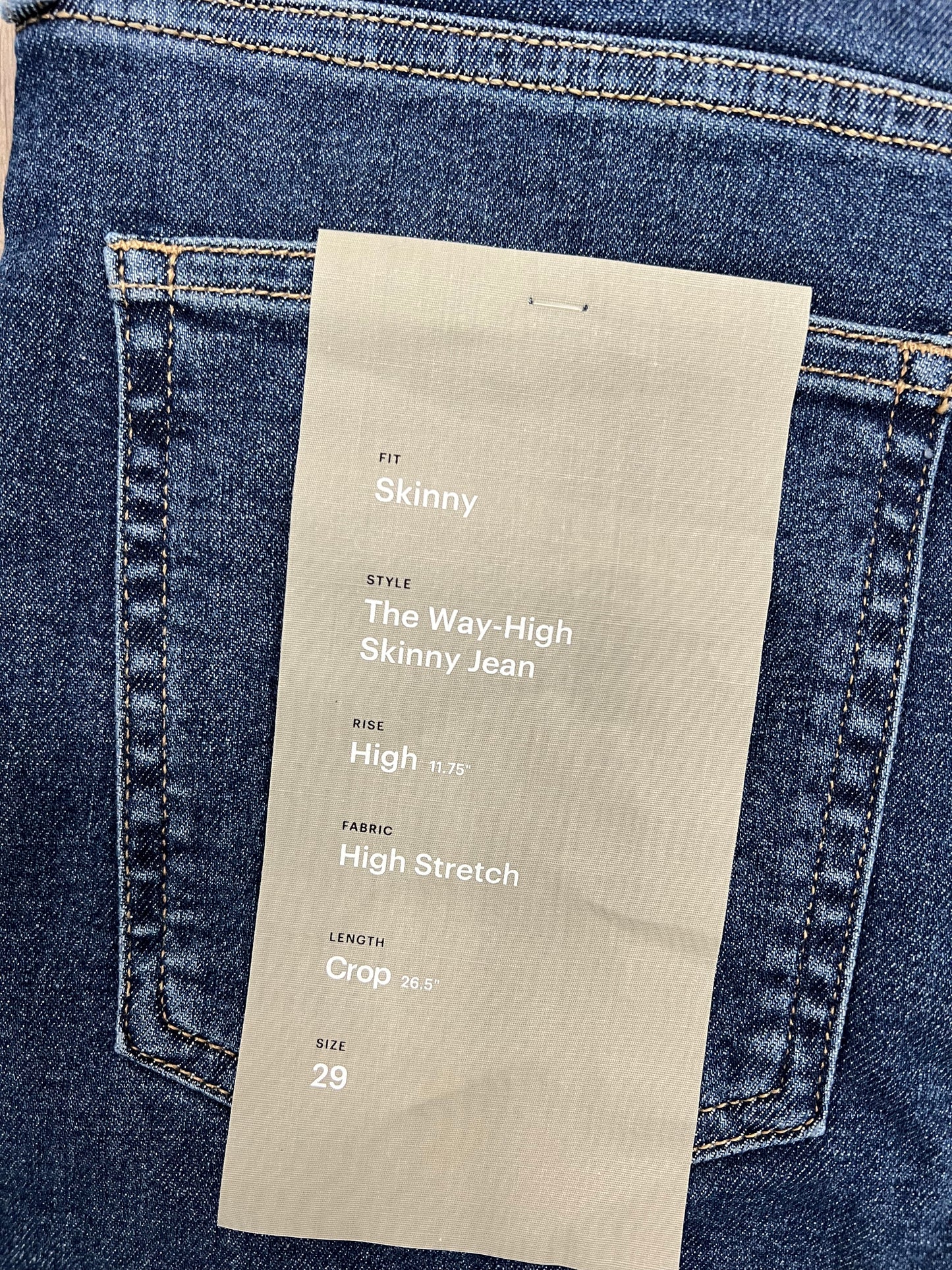 Jeans Skinny By Everlane  Size: 8/29 Crop