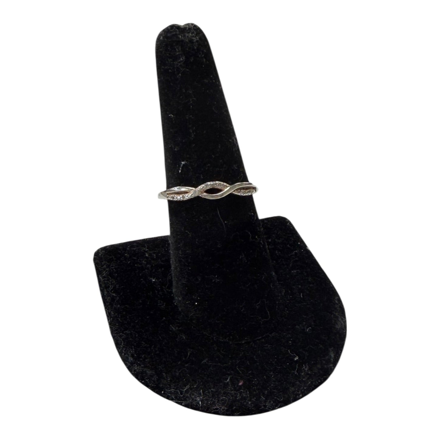 Ring Sterling Silver  In Silver, Size:9