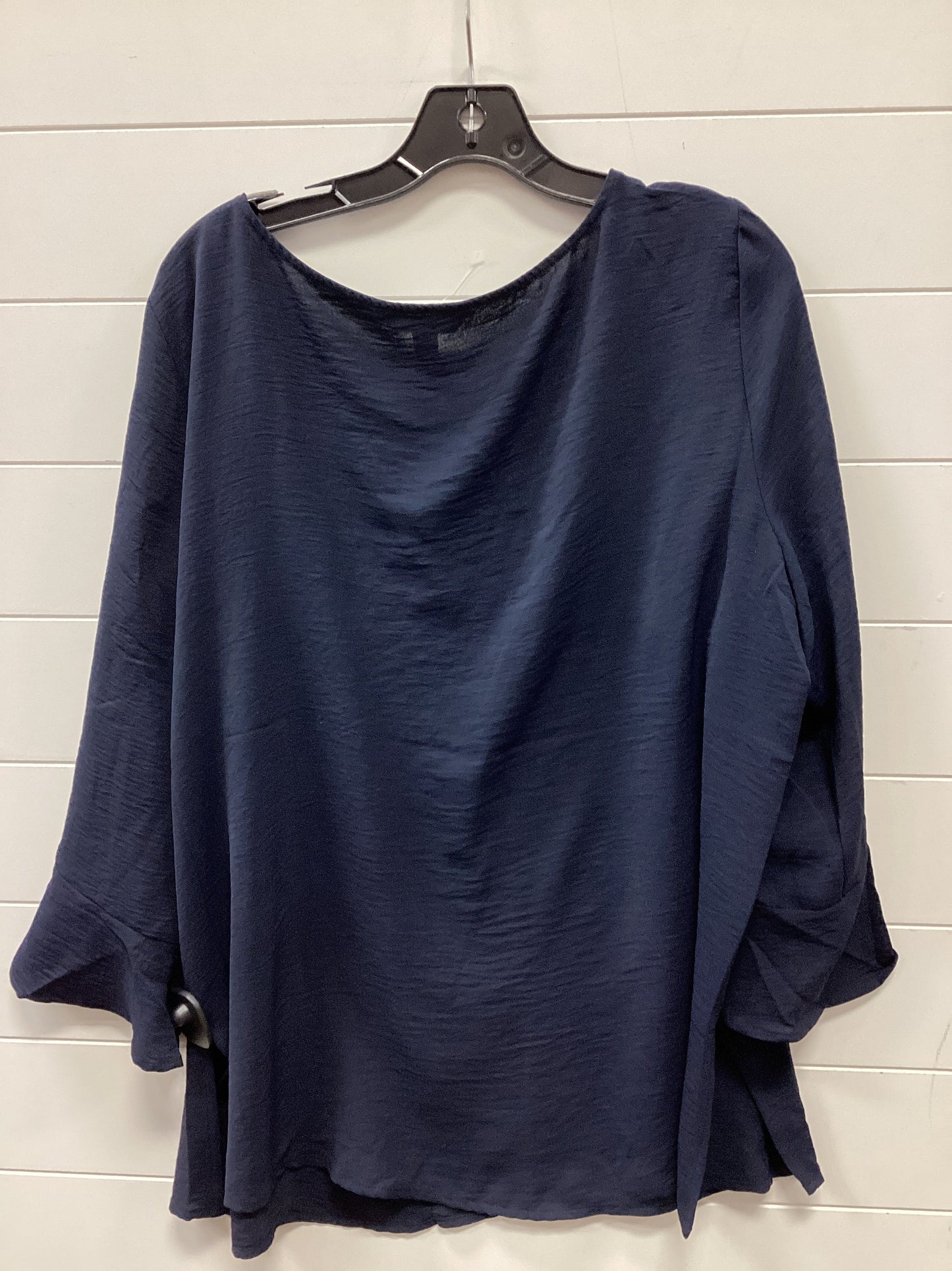 Top Ls By Counterparts In Navy, Size:Xl