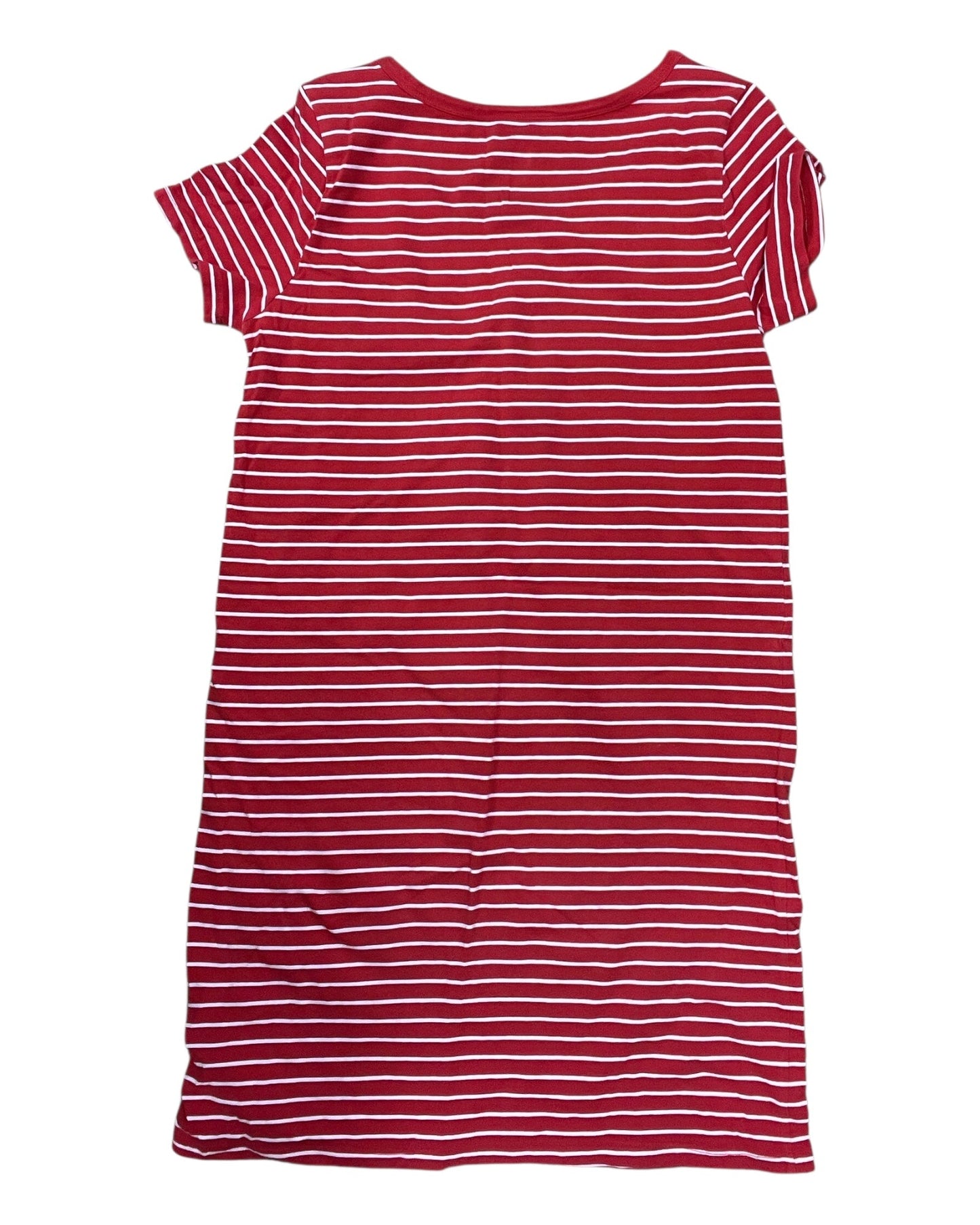Dress Casual Short By Joe Fresh In Red & White, Size:M