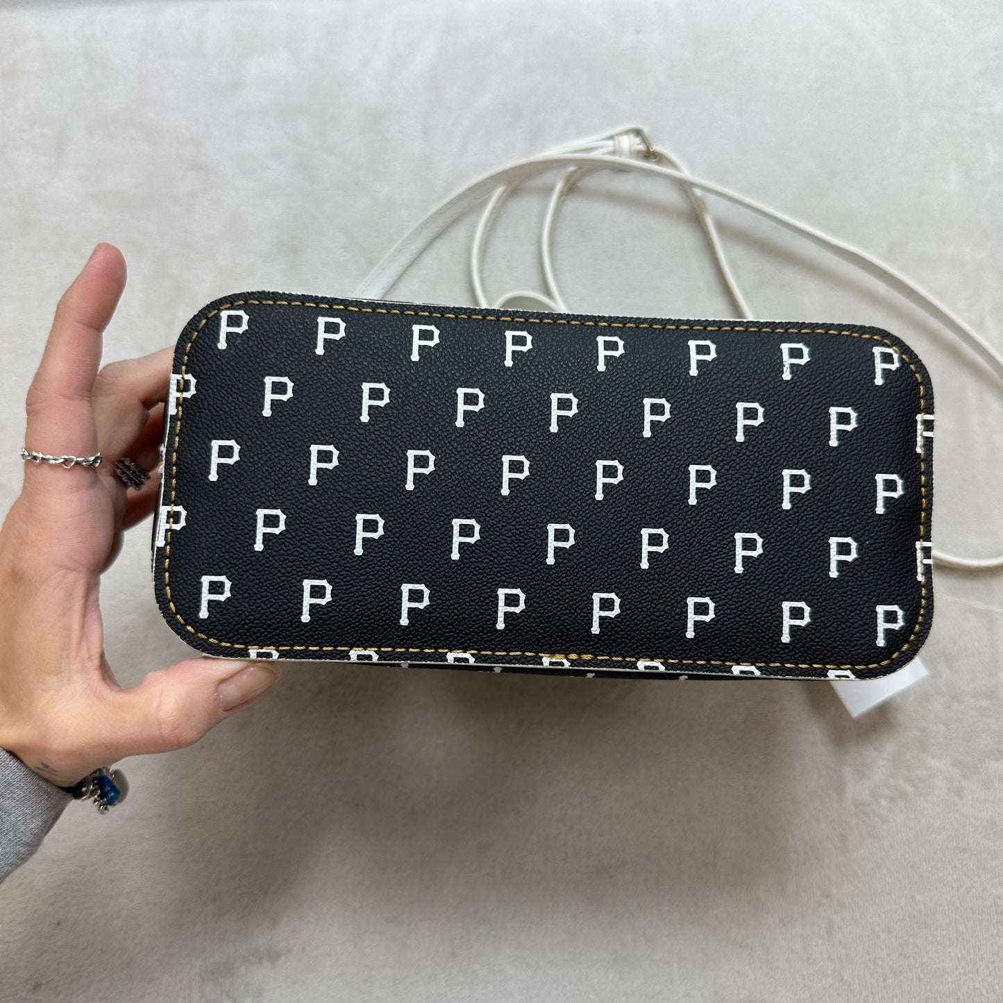 Pittsburgh Pirates Crossbody Designer By Dooney And Bourke, Size: Small