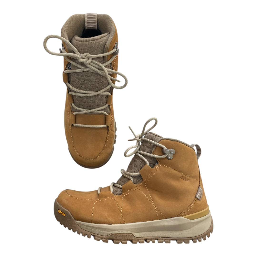Boots Hiking By OBOZ In Brown, Size:7.5