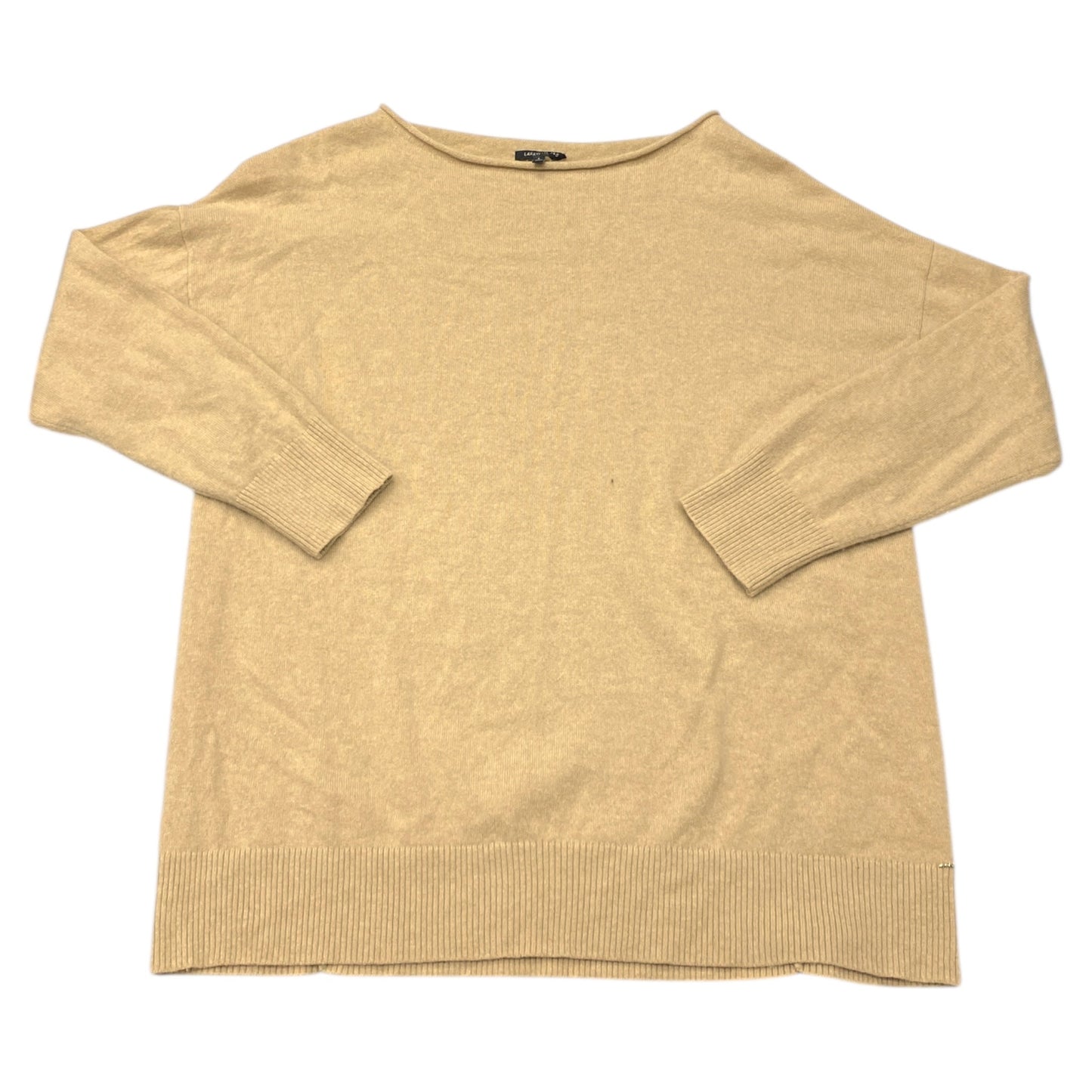 Sweater Designer By Lafayette 148 In Brown, Size:L