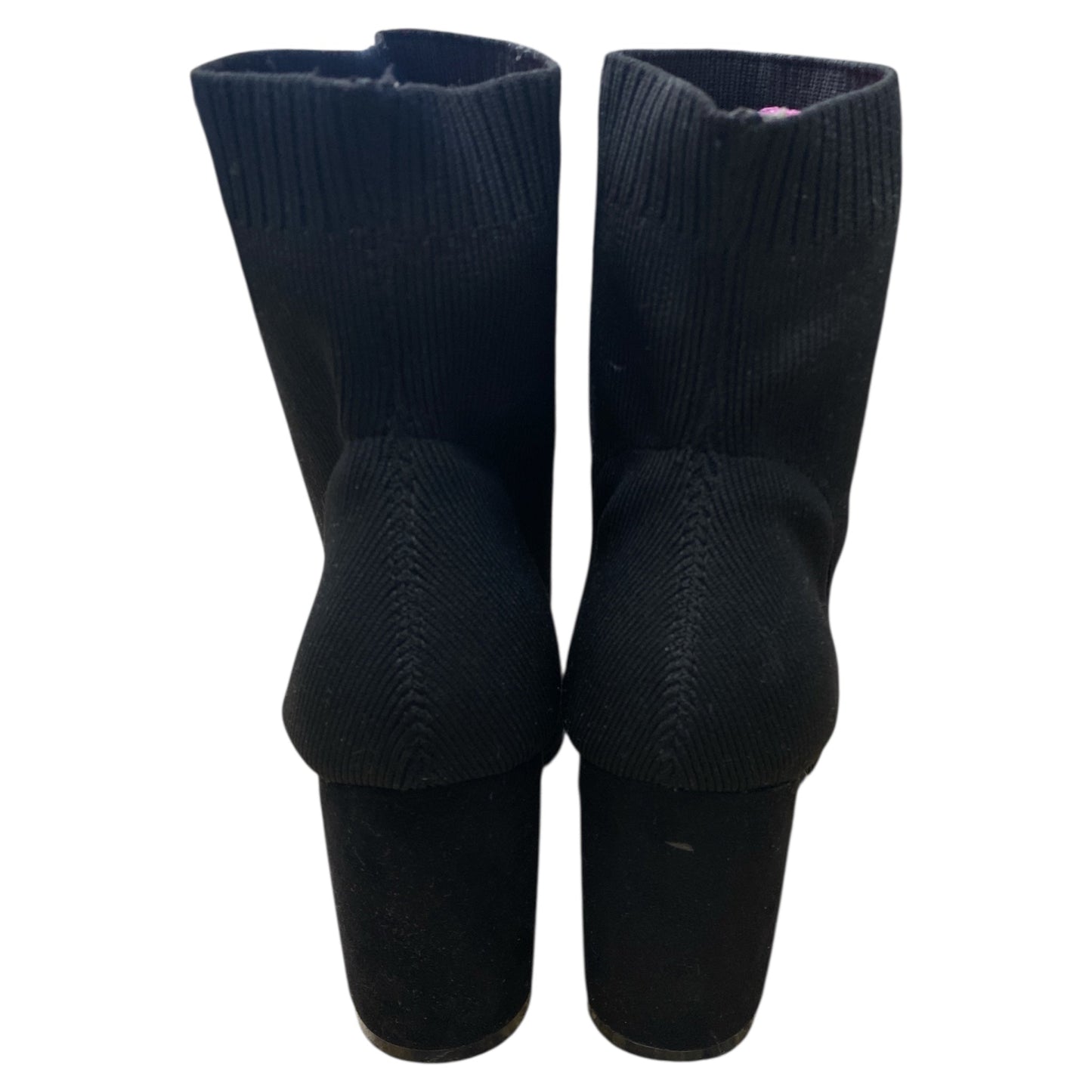 Boots Ankle Heels By Mia In Black, Size:7.5