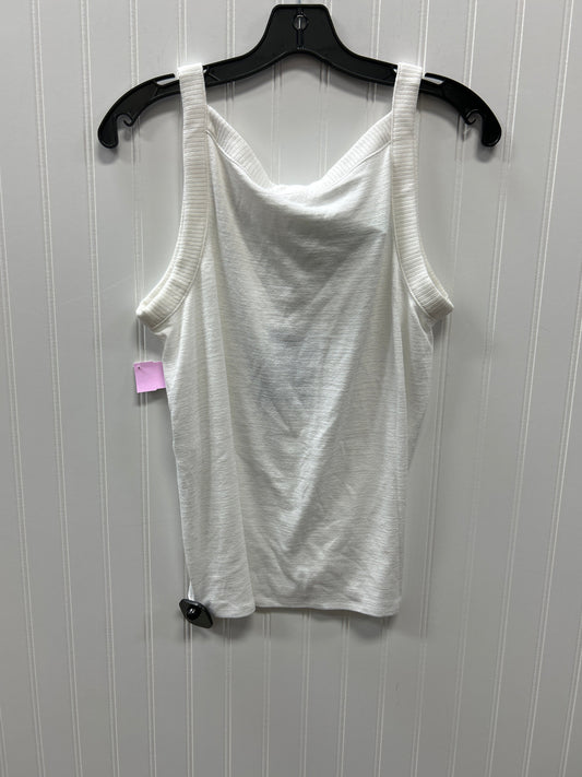 Top Sleeveless By Market & Spruce In White, Size:L